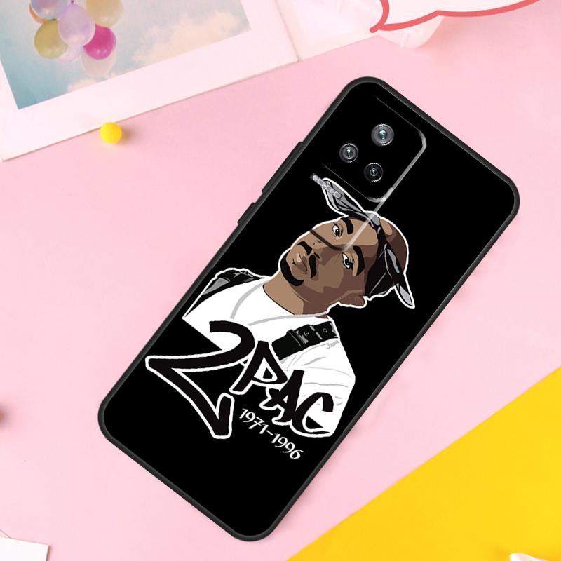 Рэпер 2pac Певец Тупак Чехол Для POCO M6 X6 Pro X3 X4 X5 M5s F3 F5 Xiaomi 14 Ultra 12 13 Lite 11T 12T 13T Pro Funda