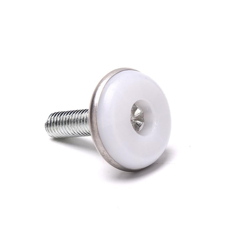 4шт M6 M8 15/20/25 мм Регулируемые стальные ножки для мебели Противоскользящее основание стола