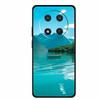 Чехол для Honor X9c X 9 c Цветочки Черный Силикон ТПУ Мягкая Задняя Крышка Для Honor Magic 7 Pro Magic7 5G lite Чехол для Телефона Funda