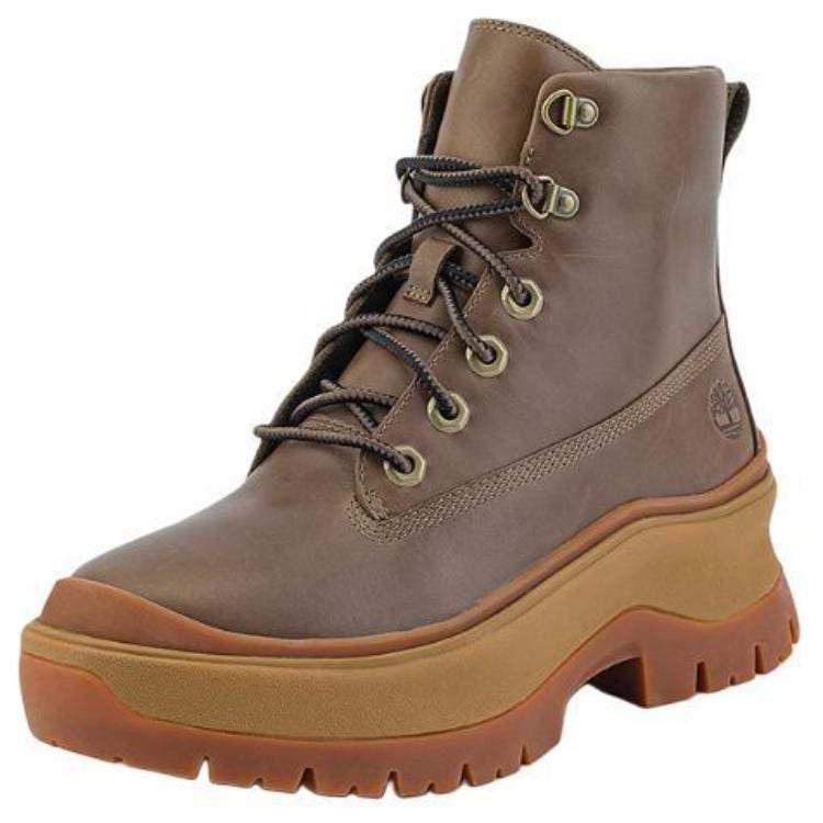 Timberland Водонепроницаемые и нескользящие ботинки для активного отдыха на открытом воздухе, женские, коричневые A295JEM4