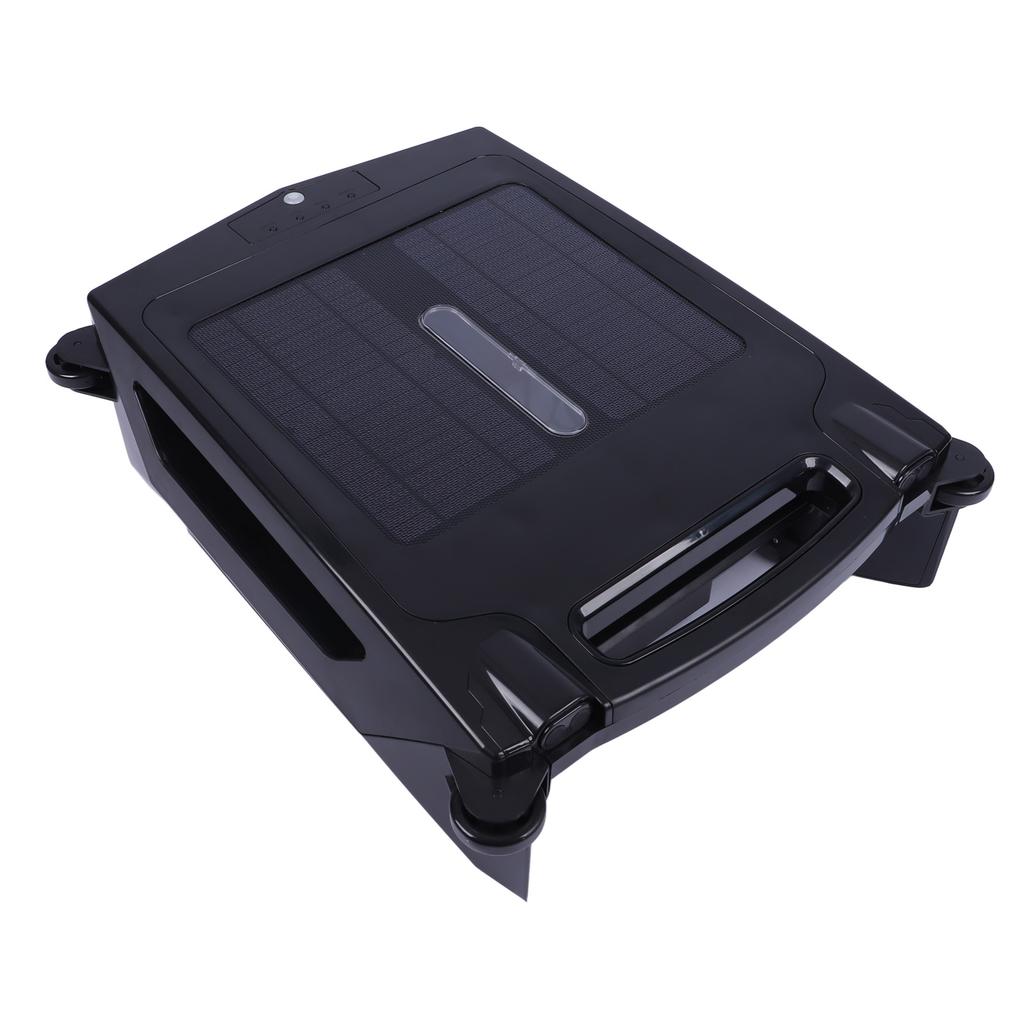 Automatic Robotic Pool Cleaner 80square Meters 400um Brushless Motor Solar Robotic Pool Skimmer with Auto