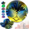 Gear Sphere 3D Printed Gear Ball Anxiety Relaxing Stress Ball New Spin Ball  for Adults