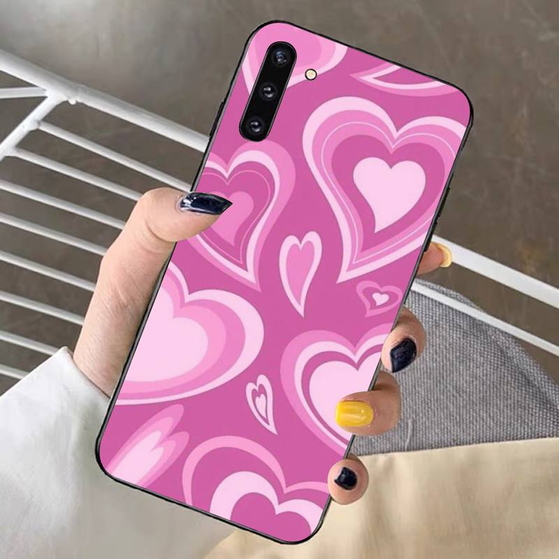 Чехол для телефона с сердечком для Samsung Note 5 7 8 9 10 20 pro plus lite ultra A21 12 72