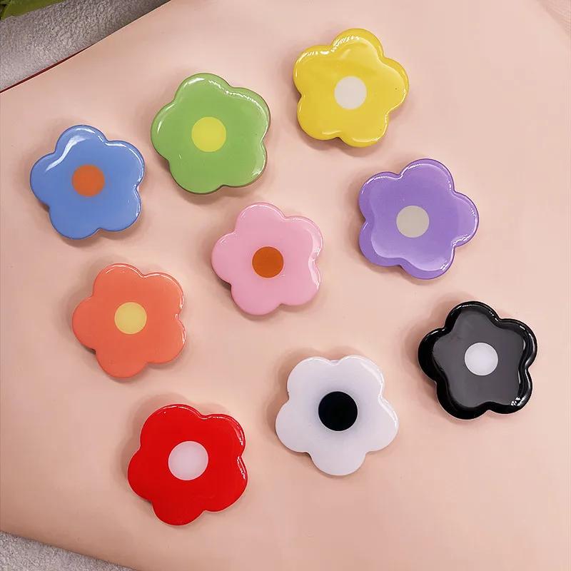 Складная подставка для телефона Tok Flower, держатель для мобильного телефона, мобильная подставка Griptoks Mini, реплика кольца для девочек и женщин