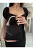 Women's Stylish and Useful Evening Dress Bag Evening Dress Bag with Satin Stone Handle for Weddings, Graduations, Elegant Events...