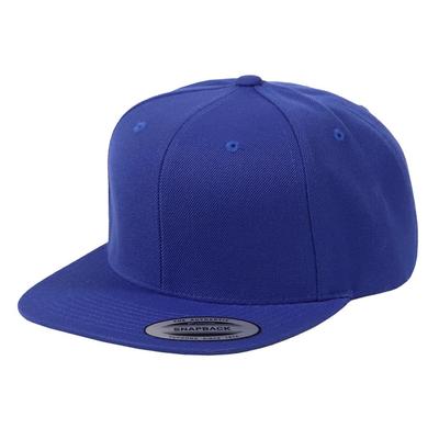 Flexfit YUPOONG YP CLASSICS PREMIUM SNAPBACK Королевский для мужчин и КЕПКА, Синий, Женщины. [Использовал]