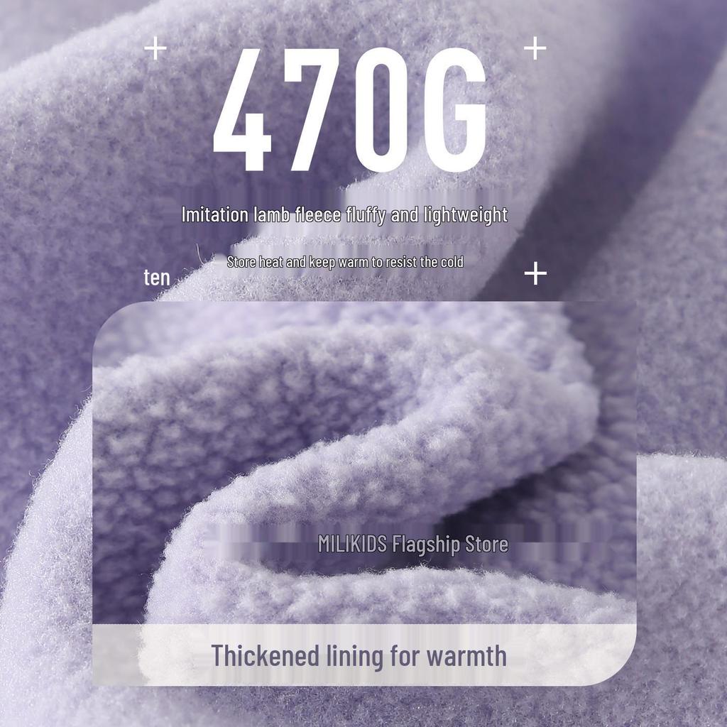 Детский флисовый жилет с капюшоном - Осенне-зимний стиль для мальчиков и девочек