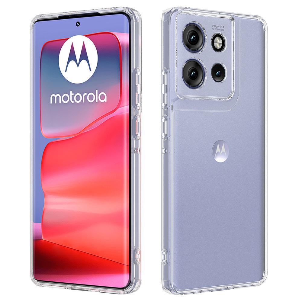 For Motorola Edge 60 Neo 5G/Edge 50 Neo 5G/Moto S50 5G/Thinkphone 25 5G Clear Phone Case TPU+Acrylic Shockproof Phone Back Cover