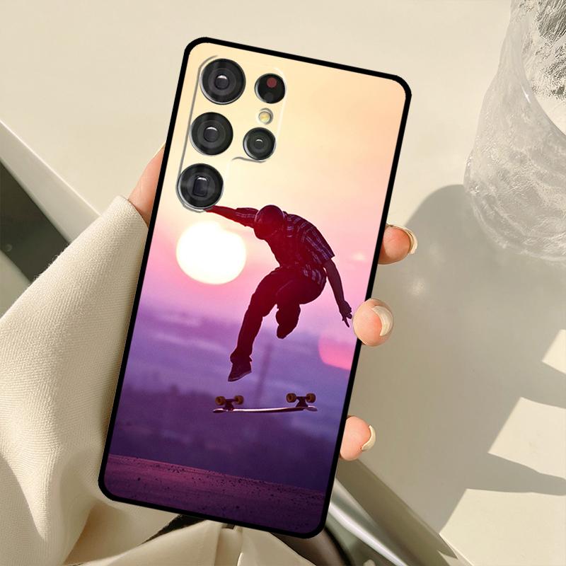 Cool Skate Case For Samsung Galaxy S22 Ultra S21 S20 S24 S25 Ultra S9 S10 Plus S23 FE S25 FE Back Cover
