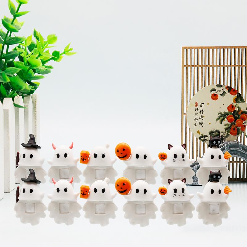 Halloween Ghost Figurine Halloween Series Blind Box Genuine Screen Decoration Birthday Gift Mysterious Surprise
