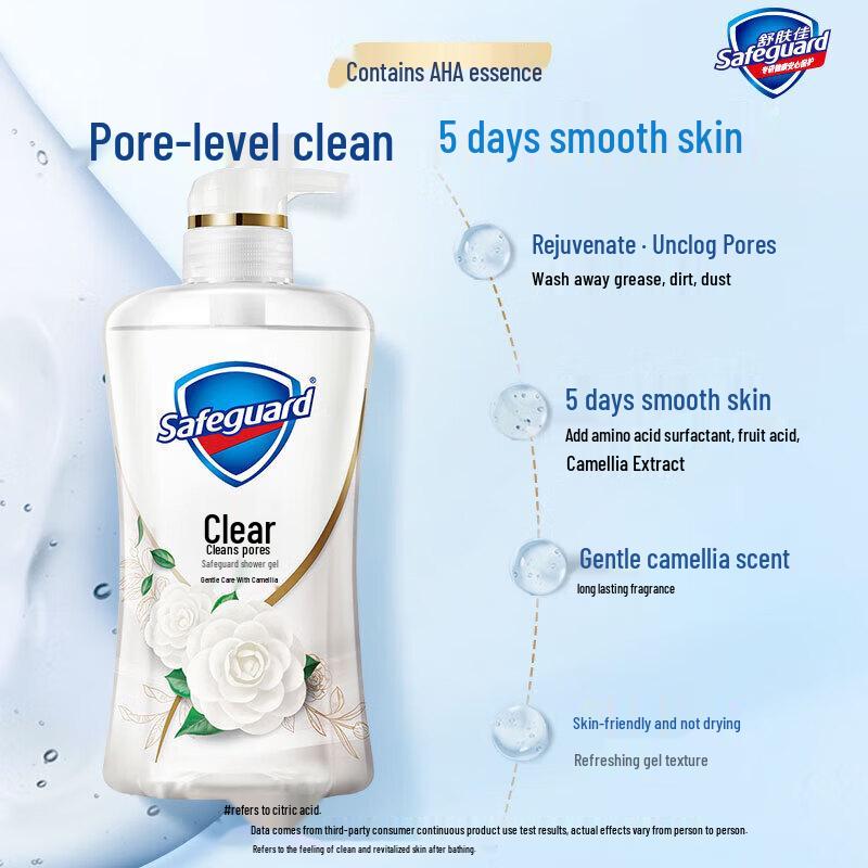 Safeguard Gentle Care Camellia Shower Gel