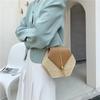 Женская соломенная сумка с цепочкой, универсальная сумка, популярная, новая и элегантная, индивидуальность, весна и лето