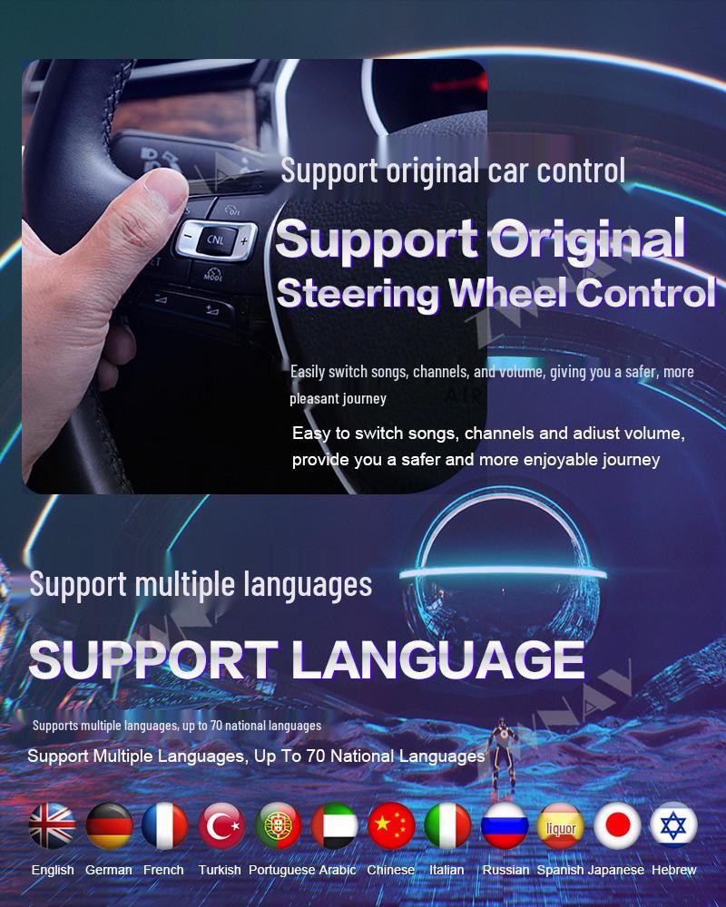 13.3-inch Vertical Android Screen Navigator for 2013-2019 Chrysler 300C