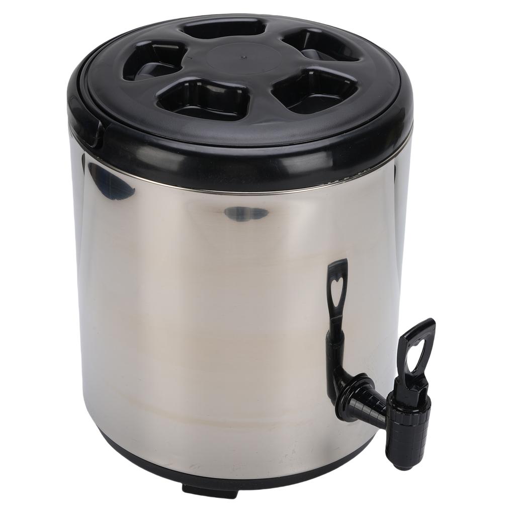 Ведро-диспенсер для молочного чая 6 л Портативный изолированный диспенсер для напитков Легкая очистка Длительная изоляция для молочного чая для сока