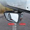 360 Degree HD Car Blind Spot Mirror Rotatable Adjustable 2 Side Wide Angle Exterior Automobile Rear View Mirror  Parking Mirror