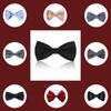 Children's Bow Tie Tie Accessories Adjustable Baby Fashionable Party Wear for Little Gentlemen Ladies Bow Tie Solid  Neck Accessories