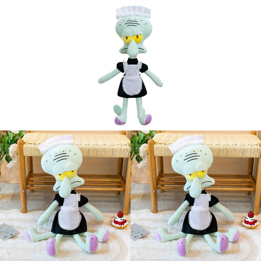 Peanuts Spongebob Plush Toy Cartoon Octopus Keychain Gift For Kids And Teens