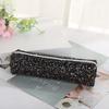 Pencil Case Large Capacity Smooth Zipper Stylish Glitter Sequin Stationery Storage Pouch School Supplies