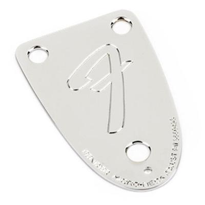 Басовый гриф для F Genuine Fender Plate, 3-болтовое крепление с наклоном, Бас, Логотип,