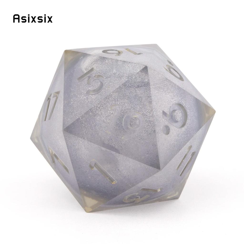 20-гранные многогранные кубики из смолы D20, многосторонние кубики из смолы для ролевых игр, ролевых игр, баров, пабов, клубов, вечеринок, настольная игра