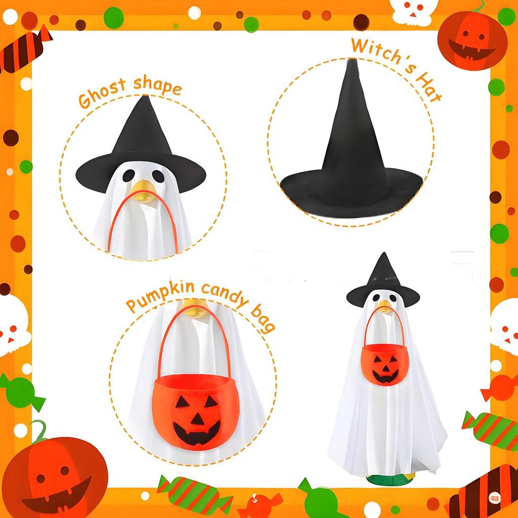 Halloween Ghost- Set 23 Inch Porch Goose- Outdoor Party Lawn- Porch Decoration