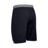 Under Armour Однотонные шорты с принтом логотипа, прямые, мужские, черные 1351350-001
