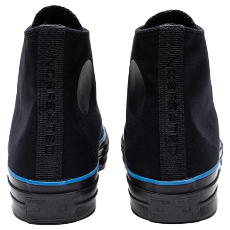 UNDEFEATED x Converse Chuck 70 Удобные и универсальные высокие парусиновые кеды Унисекс Черные