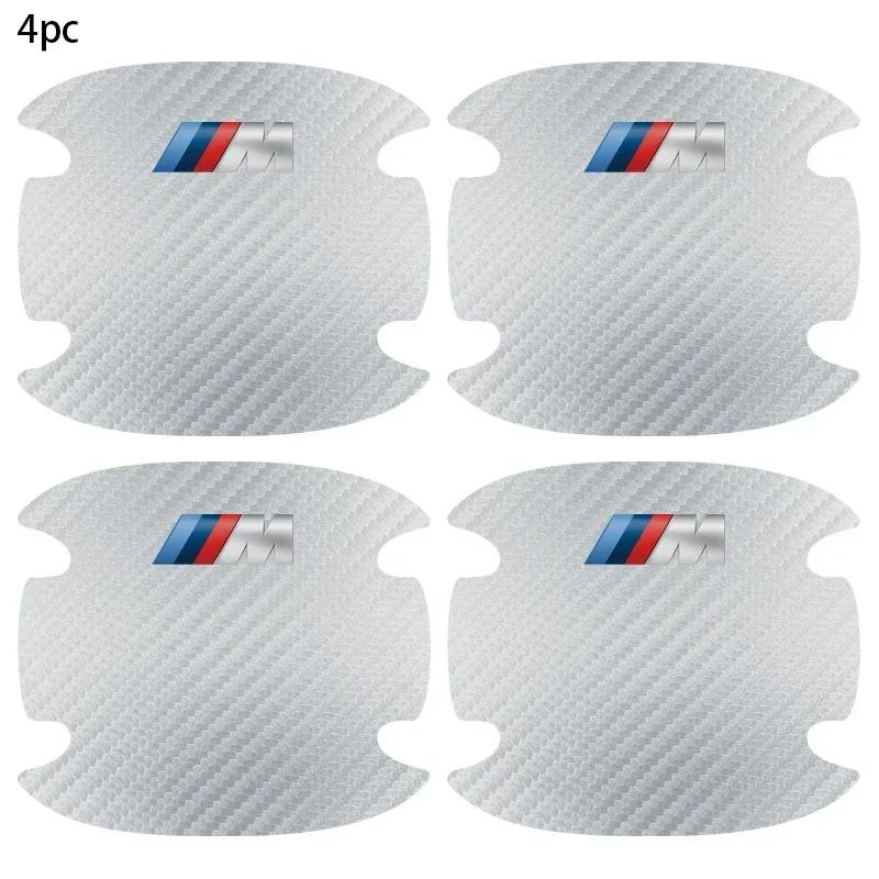 BAAR1 Car Sticker 2026 4pcs Car Door Bowl Scratch Protective Sticker For BMW 13 5 Series F20 F21 F22 E87 E88 E90 E60 G30 E84 F10 F30 M
