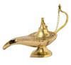 Brass Aladdin Chirag Lamp Vintage Look Golden Handmade Showpiece Item Home Decor Gift