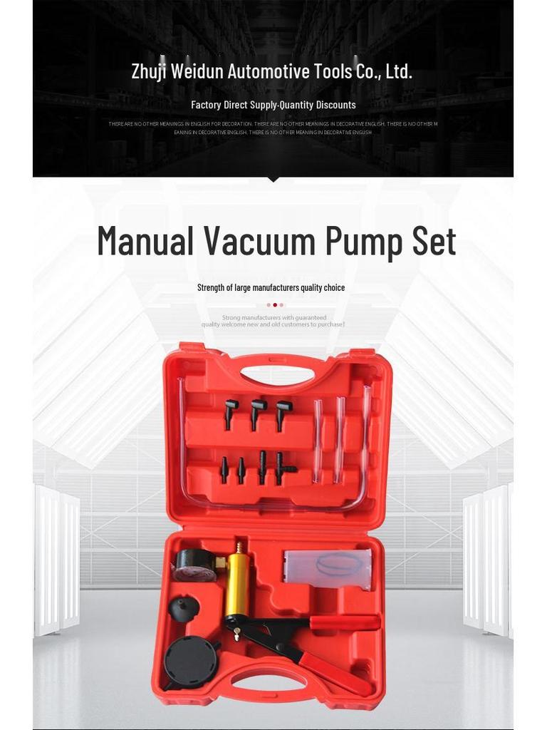 Ручной отсос масла и инструмент для вакуумной замены тормозной жидкости