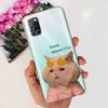 Чехол для Oppo A52 A72 A92 Милый Модный Расписной Чехол Прозрачные Силиконовые Чехлы для Телефона Для Oppo A72 A 52 92 OppoA52 OppoA72 Мягкие Fundas