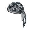 Kakatrend Bandana Cap Black Camo Quick Dry Sweat Wicking Pirate Hat UV Protection Sweatband Breathable Mesh Doo Rag Skull Cap Bandana Heatstroke