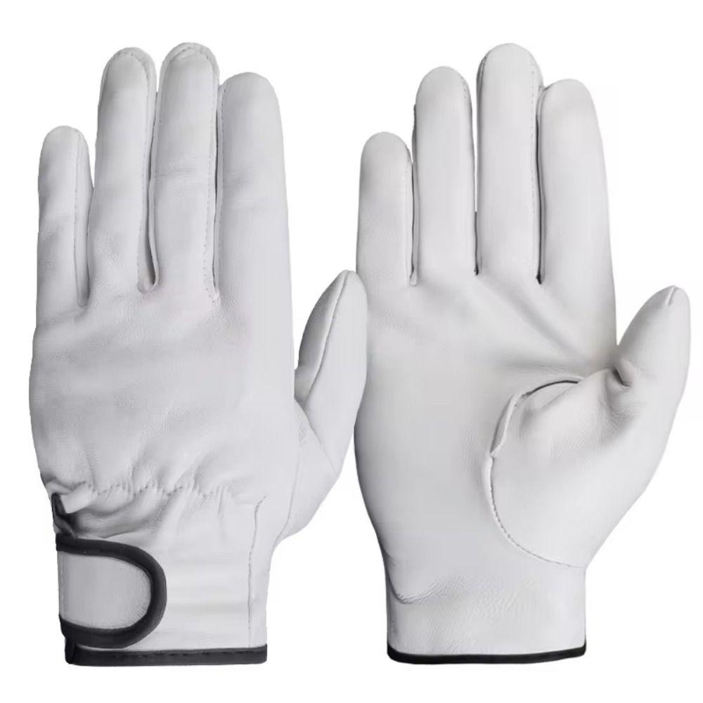 Safety Wear-resistant Gloves Leather Security Gloves Tough Work Gloves Sports