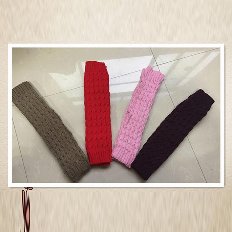 Winter Women Fashion Crochet Knitted Socks Leg Warmers Legging Boot Cover Sock Ladies