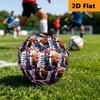 Vibrant Brazil Soccer Spirit Soccer Ball Suitable for both training and competition Very elastic