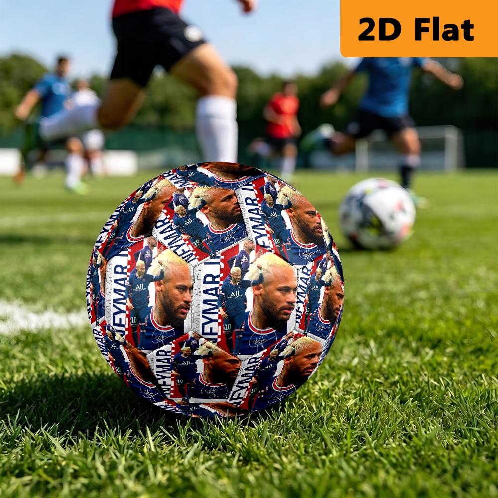Vibrant Brazil Soccer Spirit Soccer Ball Suitable for both training and competition Very elastic