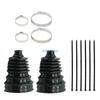 U13C Silicone Front Axles Boot Repair Pack Universal CV Joint Dust Covers Waterproof Automotive Replacement