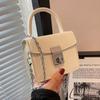 Маленькая квадратная сумка Женская новая модная квадратная сумка на плечо с цепочкой сумка-мессенджер