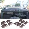Smoked Black Car Cab Roof Top Marker Running Light Decoration Cover Lamp Guards Accessories For Hummer H2