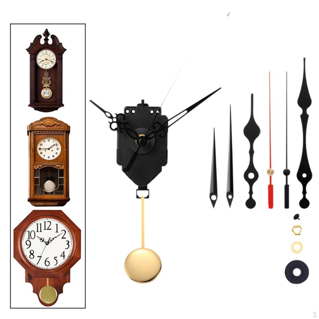 Современный набор для ремонта кварцевых маятниковых часов для домашнего декора