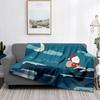 Home Decoration Plush Throw Sofa Blanket Bedspread Bed Fluffy Soft Blankets Decor Plaid Modern Halloween Merry Christmas Winter