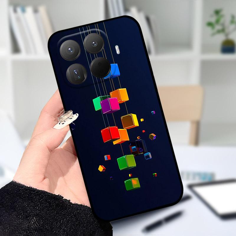 Для Xiaomi Mi 15TPro 15T Чехол Модная Расписная Защитная Задняя Крышка Для Xiaomi 15 T Pro Чехол Телефона Мягкий ТПУ Силикон Fundas