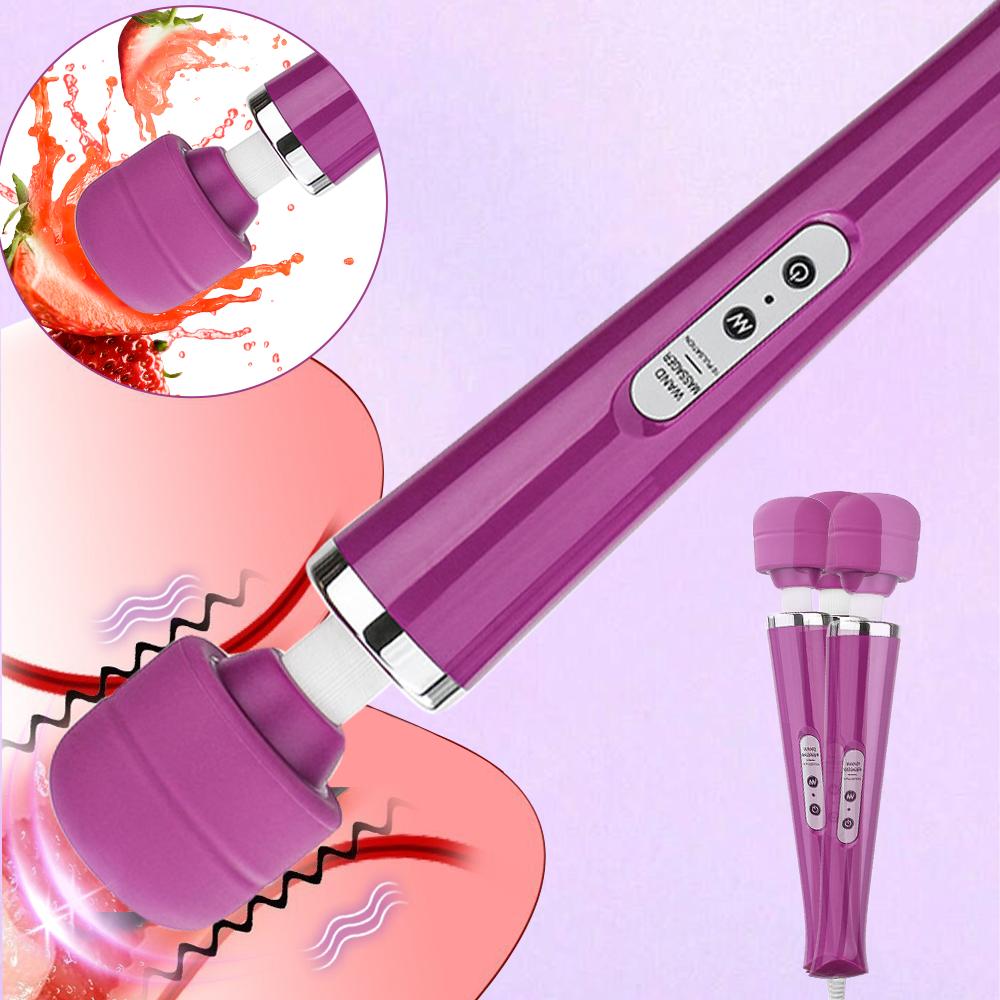 Вибратор для клитора большого размера AV-стержень Стимулирующий массажер Женский мастурбатор Мощная вибрация Массажная палочка Взрослая секс-игрушка для женщин