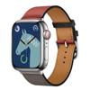 Кожаный ремешок для Apple Watch ultra 2 ремешок 49мм 46мм 42мм 44мм 45мм 40мм 41мм Браслет Correa iWatch Series 3 6 5 4 SE 7 8 9 10