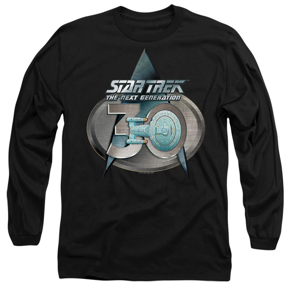 Star Trek Unisex Adult The Next Generation 30 Logo T-Shirt