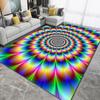 3D Visual Carpet Home Abstract Geometric Living Room Carpet Bedroom Rug Sofa Coffee Table Pad