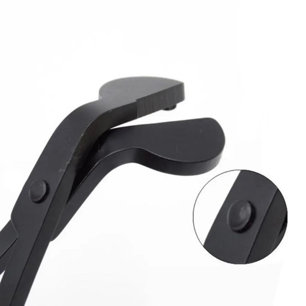 Триммер для фитиля свечи, ножницы для обрезки масляной лампы, крючок для уничтожения свечей, инструмент для стрижки, черный