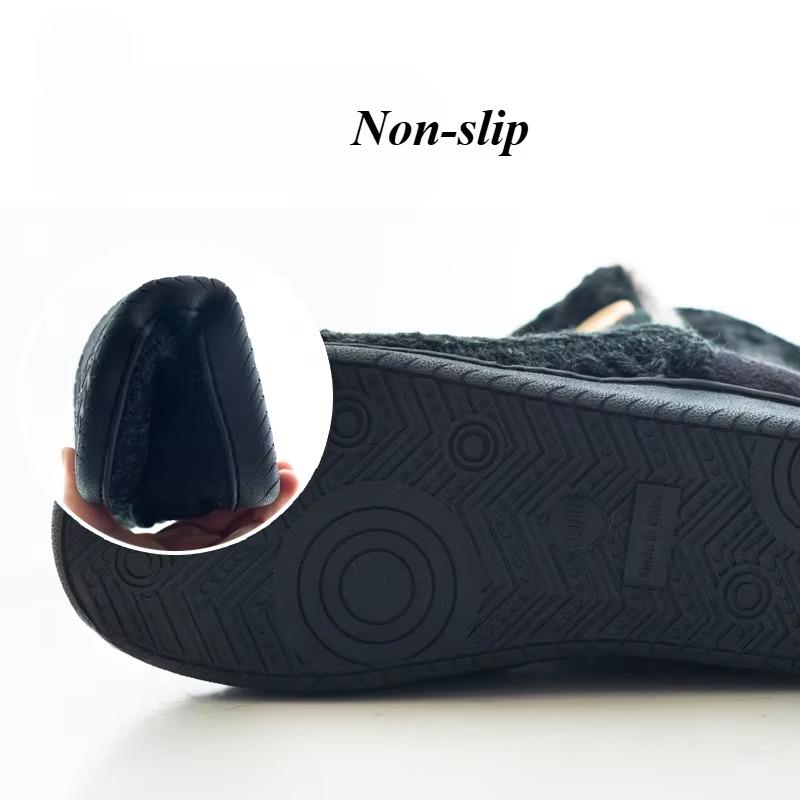 Теплые зимние пинетки для женщин и мужчин, тапочки-пинетки, плюшевые, для дома и улицы