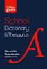 Книга Gem School Dictionary and Thesaurus : Trusted Support for Learning, In a Mini-Format