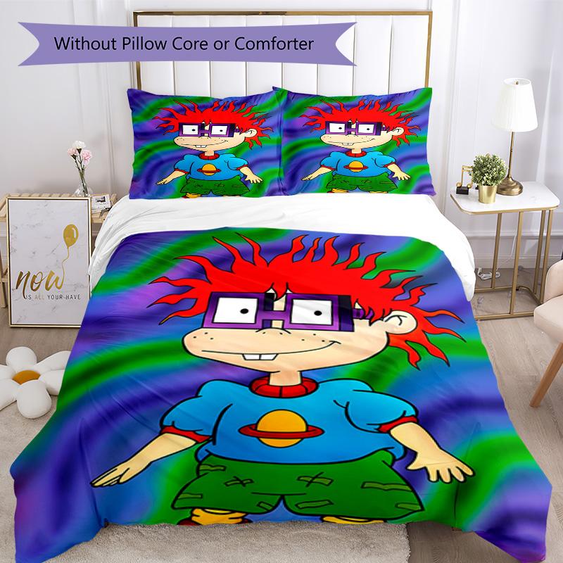 Wild Hair Adventure 3‑Piece Bedding Set,Soft Breathable Duvet Cover & 10 Pillowcases,Multi‑Purpose for Bedroom Dorm Guest Room,Great Festival Birthday